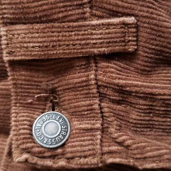 Levi's NEW 565 Wide Leg Jeans Girls Slim Microvelvet Cotton RARE🎉 USA 🎉HP🎉 - Picture 11 of 16